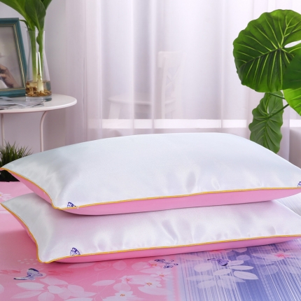 91家纺网 家纺一手货源 找家纺 情恒家纺 2019新款冰丝布艺枕套一对（48*74）