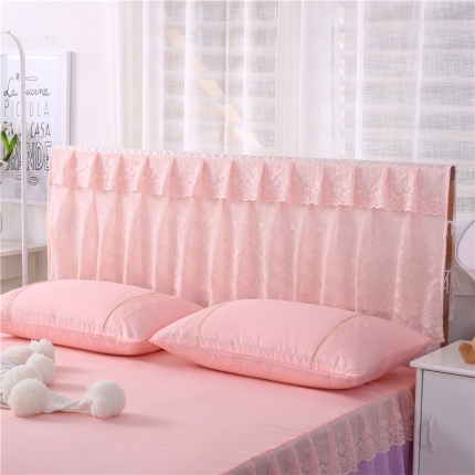 91家纺网 家纺一手货源 找家纺 （总）情恒家纺 2019蕾丝床头罩大靠背靠垫月满花香系列