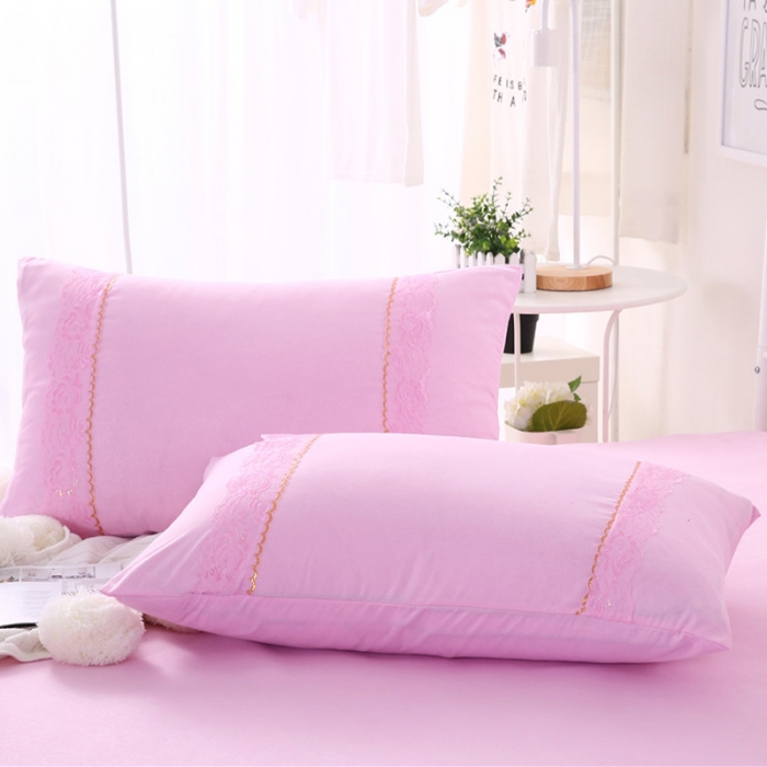 91家纺网 家纺一手货源 找家纺 情恒家纺 2019新款蕾丝床裙系列月满花香 粉色