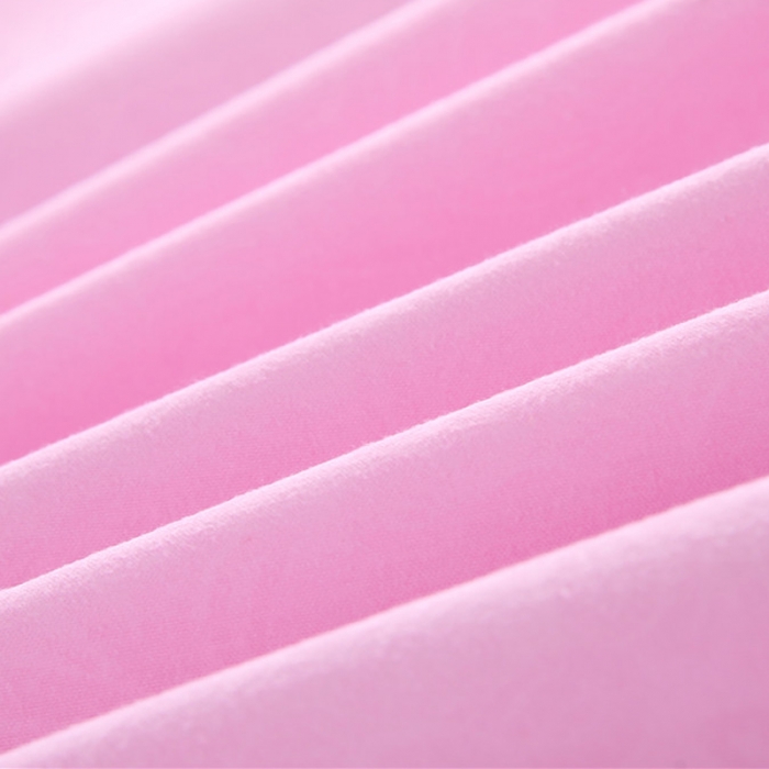 91家纺网 家纺一手货源 找家纺 情恒家纺 2019新款蕾丝床裙系列月满花香 粉色