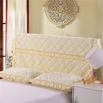 91家纺网 家纺一手货源 找家纺 （总）情恒家纺 2020新款法莱绒夹棉床头罩大靠背靠垫