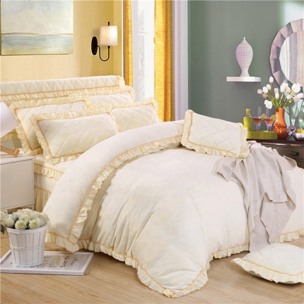 91家纺网 家纺一手货源 找家纺 （总）情恒家纺 2020新款法莱绒普通款四件套