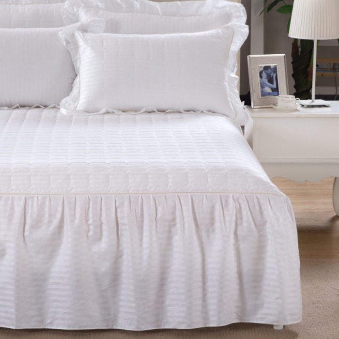 91家纺网 家纺一手货源 找家纺 （总）爱妮玖玖 2019全棉缎条夹棉床罩