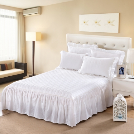 91家纺网 家纺一手货源 找家纺 （总）爱妮玖玖 2019全棉缎条夹棉床罩