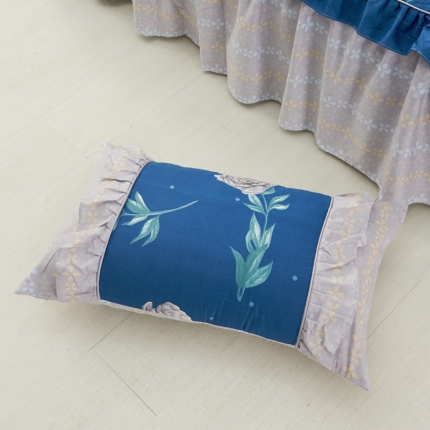 91家纺网 家纺一手货源 找家纺 （总1）爱妮玖玖 全棉韩式单层枕套一对