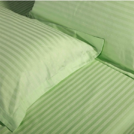 91家纺网 家纺一手货源 找家纺 （总）爱妮玖玖全棉 纯色缎条信封枕套一对48cm*74cm