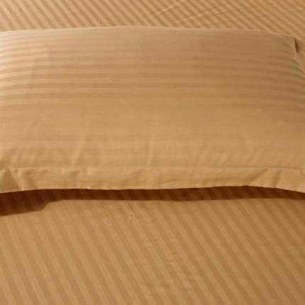 91家纺网 家纺一手货源 找家纺 （总）爱妮玖玖全棉 纯色缎条信封枕套一对48cm*74cm