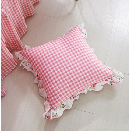 91家纺网 家纺一手货源 找家纺 （总）爱妮玖玖 全棉靠枕套一只45*45CM