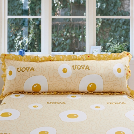 91家纺网 家纺一手货源 找家纺 （总）爱妮玖玖 全棉单层长枕一只200*45CM（定）