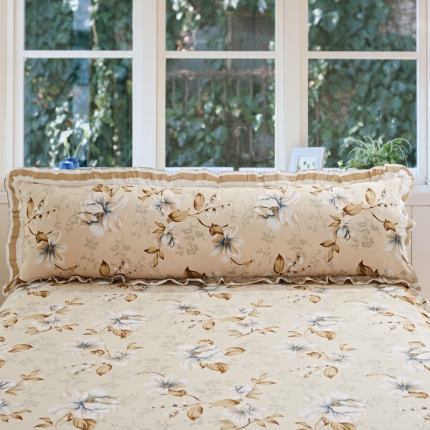 91家纺网 家纺一手货源 找家纺 （总）爱妮玖玖 全棉单层长枕一只200*45CM（定）