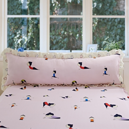 91家纺网 家纺一手货源 找家纺 （总）爱妮玖玖 全棉单层长枕一只200*45CM（定）