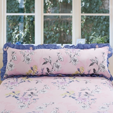 91家纺网 家纺一手货源 找家纺 （总）爱妮玖玖 全棉单层长枕一只200*45CM（定）