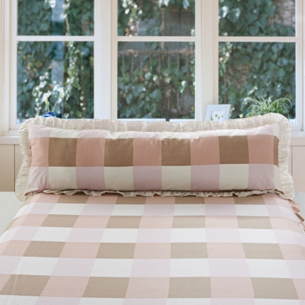 91家纺网 家纺一手货源 找家纺 （总）爱妮玖玖 全棉单层长枕一只200*45CM（定）