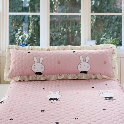 91家纺网 家纺一手货源 找家纺 （总）爱妮玖玖 全棉夹棉长枕一只120*45CM