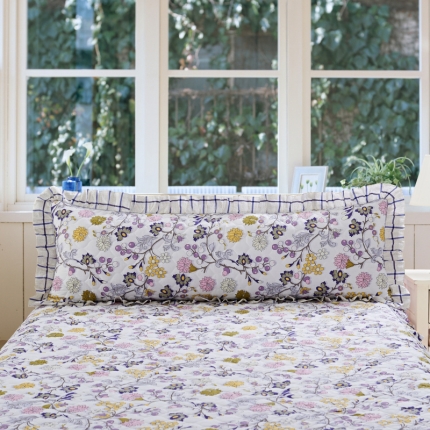 91家纺网 家纺一手货源 找家纺 （总）爱妮玖玖 全棉夹棉长枕一只120*45CM