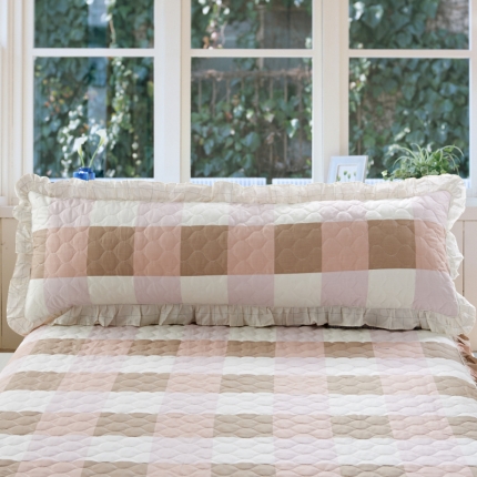 91家纺网 家纺一手货源 找家纺 （总）爱妮玖玖 全棉夹棉长枕一只120*45CM