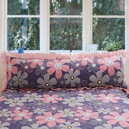 91家纺网 家纺一手货源 找家纺 （总）爱妮玖玖 全棉夹棉长枕一只120*45CM