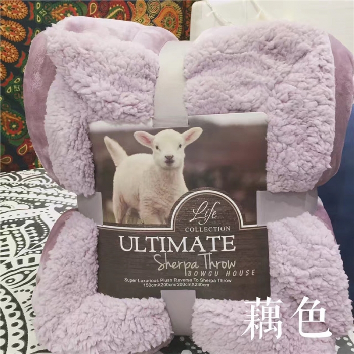 91家纺网 家纺一手货源 找家纺 （总）网客家纺 ULTIMATE顶 级羊羔绒毛毯升级版