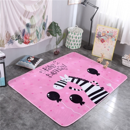 91家纺网 家纺一手货源 找家纺 （总）网客家纺 北欧大版数码印花地垫