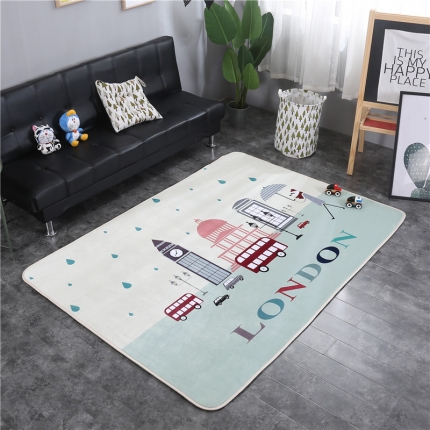 91家纺网 家纺一手货源 找家纺 （总）网客家纺 北欧大版数码印花地垫