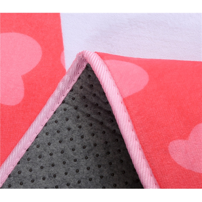 91家纺网 家纺一手货源 找家纺 网客家纺 北欧大版数码印花地垫 抱抱熊