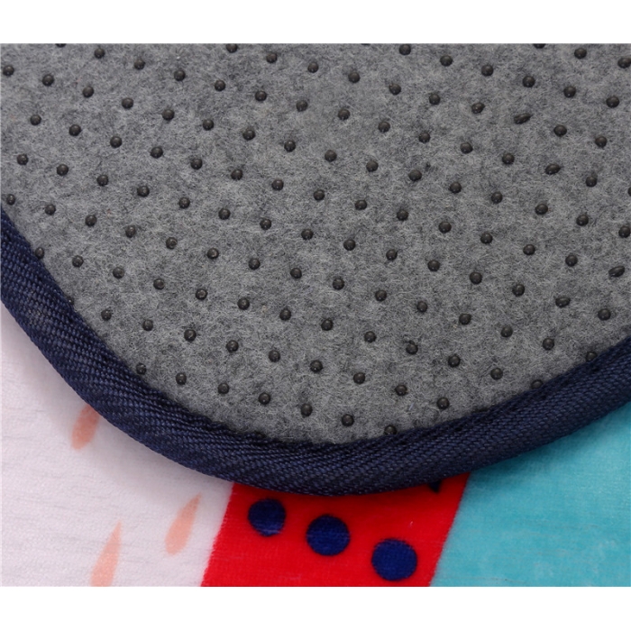 91家纺网 家纺一手货源 找家纺 网客家纺 北欧大版数码印花地垫 等爱的狐狸