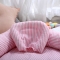 91家纺网 家纺一手货源 找家纺 益家小太阳 婴儿便携式床中床两件套及配套粉色条纹