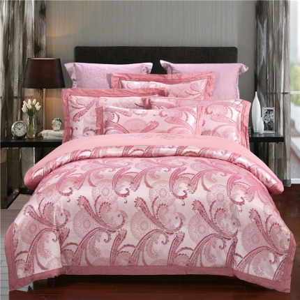 91家纺网 家纺一手货源 找家纺 （总）盛馨家纺 贡缎提花四件套