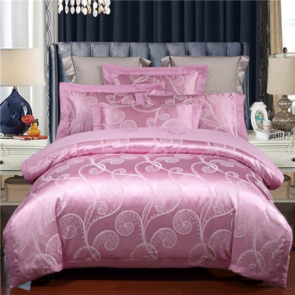 91家纺网 家纺一手货源 找家纺 （总）盛馨家纺 贡缎提花四件套