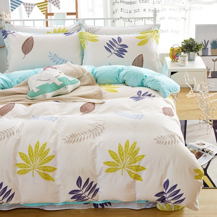 91家纺网 家纺一手货源 找家纺 （总）盛馨家纺 加厚保暖棉加绒水晶绒四件套