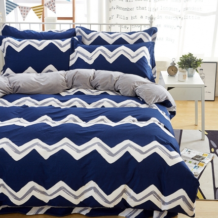 91家纺网 家纺一手货源 找家纺 （总）盛馨家纺 加厚保暖棉加绒水晶绒四件套