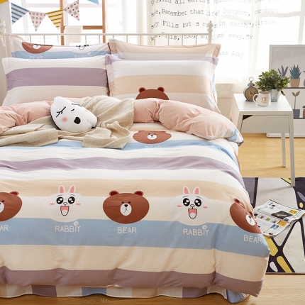 91家纺网 家纺一手货源 找家纺 （总）盛馨家纺 加厚保暖棉加绒水晶绒四件套