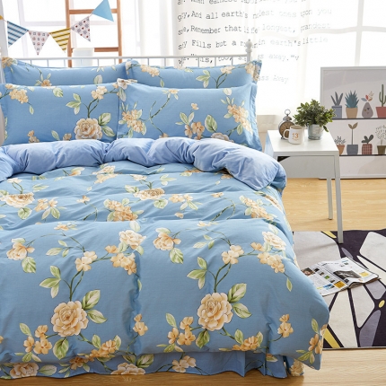 91家纺网 家纺一手货源 找家纺 （总）盛馨家纺 加厚保暖棉加绒水晶绒四件套