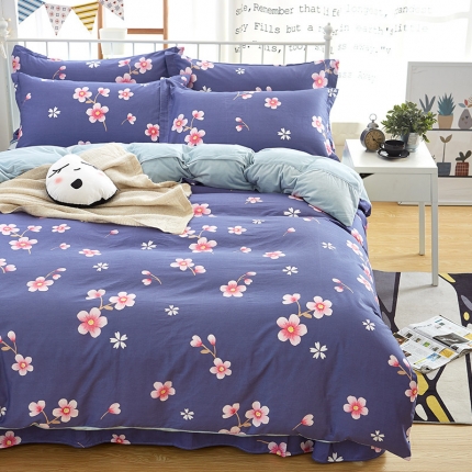 91家纺网 家纺一手货源 找家纺 （总）盛馨家纺 加厚保暖棉加绒水晶绒四件套