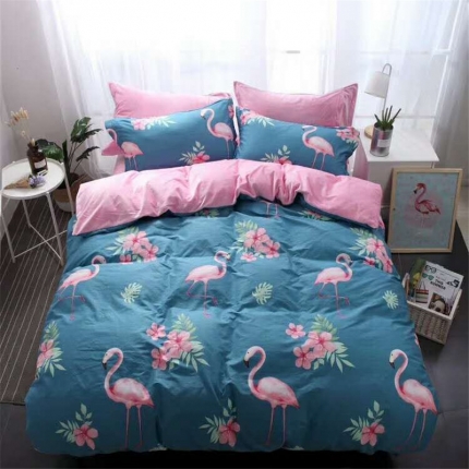 91家纺网 家纺一手货源 找家纺 （总）盛馨家纺 加厚保暖棉加绒水晶绒四件套