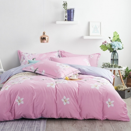 91家纺网 家纺一手货源 找家纺 （总）盛馨家纺 2023新款13372全棉印花四件套