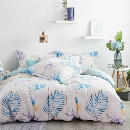 91家纺网 家纺一手货源 找家纺 （总）盛馨家纺 2023新款13372全棉印花四件套