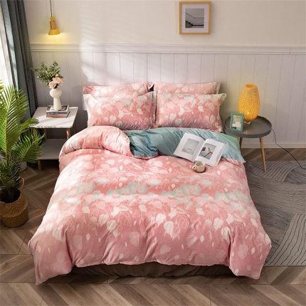 91家纺网 家纺一手货源 找家纺 （总）盛馨家纺 2023新款雕花绒四件套