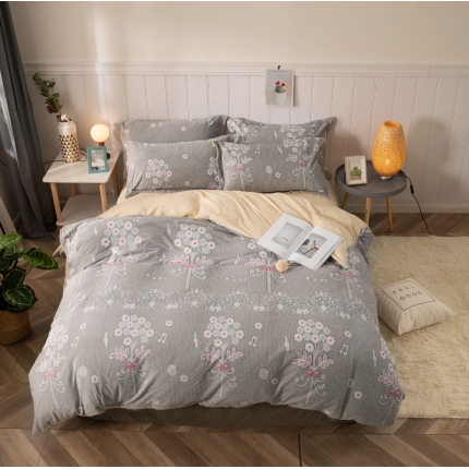 91家纺网 家纺一手货源 找家纺 （总）盛馨家纺 2023新款雕花绒四件套