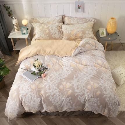 91家纺网 家纺一手货源 找家纺 （总）盛馨家纺 2023新款雕花绒四件套