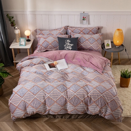 91家纺网 家纺一手货源 找家纺 （总）盛馨家纺 2023新款雕花绒四件套