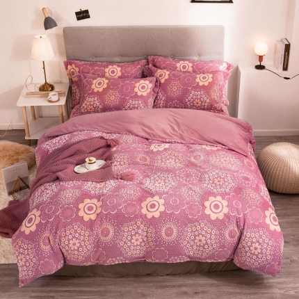 91家纺网 家纺一手货源 找家纺 （总）盛馨家纺 2023新款雕花绒四件套