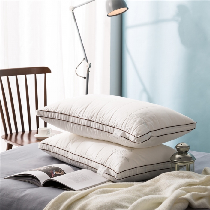 91家纺网 家纺一手货源 找家纺 境月枕芯 2018新款枕头枕芯定型枕酒店枕大豆纤维枕