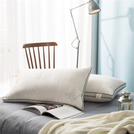 91家纺网 家纺一手货源 找家纺 境月枕芯 2018新款枕头枕芯定型枕酒店枕大豆纤维枕