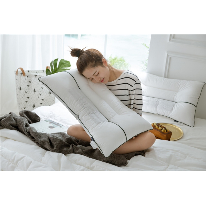 91家纺网 家纺一手货源 找家纺 境月枕芯 2018新款枕头枕芯定型枕酒店枕黄荆子舒睡枕