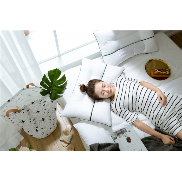 91家纺网 家纺一手货源 找家纺 境月枕芯 2018新款枕头枕芯定型枕酒店枕黄荆子舒睡枕