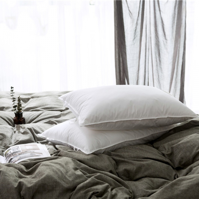 91家纺网 家纺一手货源 找家纺 境月枕芯 2018新款乳胶纤维复合枕儿童枕（30x50cm）