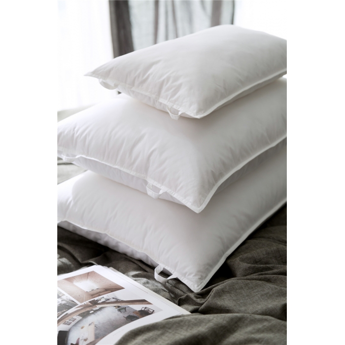 91家纺网 家纺一手货源 找家纺 境月枕芯 2018新款乳胶纤维复合枕儿童枕（30x50cm）