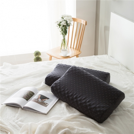 91家纺网 家纺一手货源 找家纺 境月枕芯 2018新款枕头枕芯定型枕酒店枕深度按摩枕深邃灰