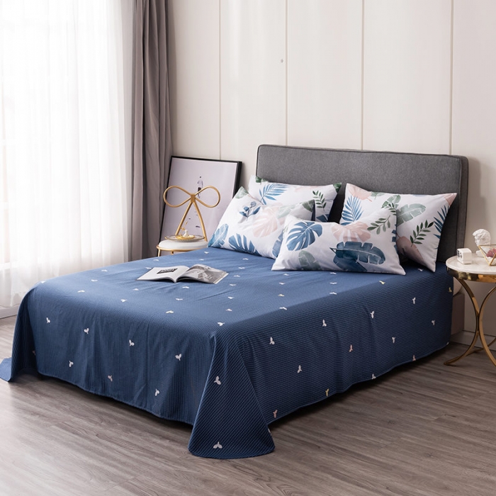 91家纺网 家纺一手货源 找家纺 HL原创 秋冬全棉13070四件套升级版小清新系列 深秋